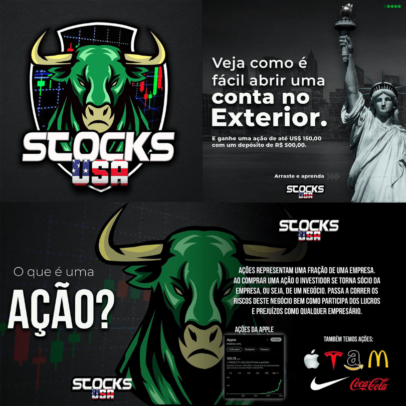 Stocks USA branding